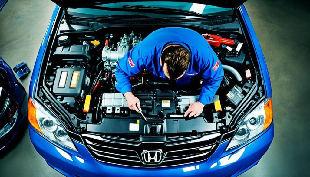 Honda B12 Service Image