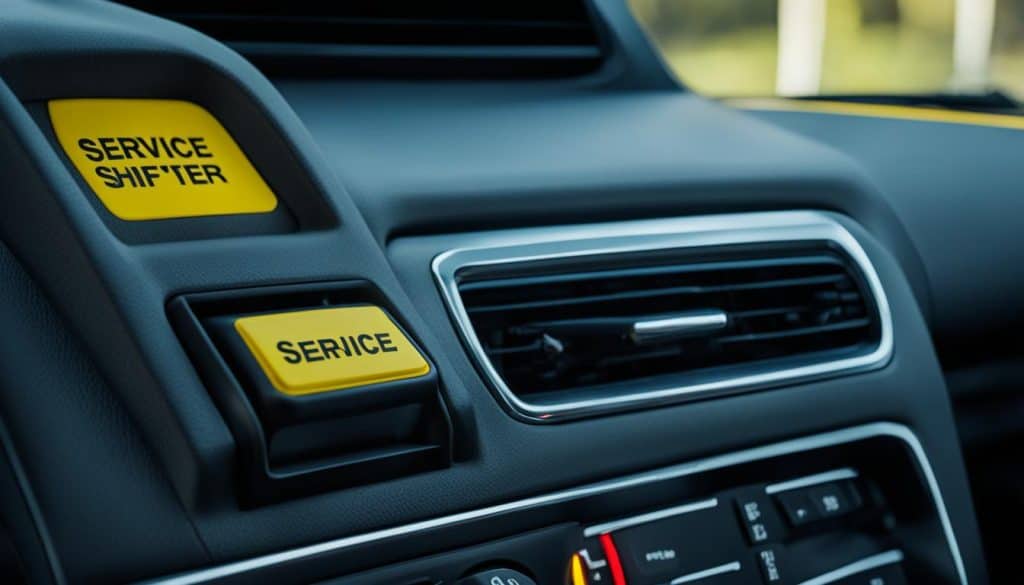 Jeep Cherokee Service Shifter Light On