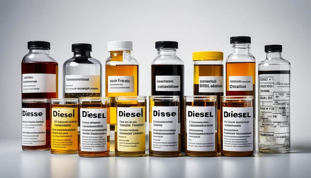 factors affecting diesel fuel color